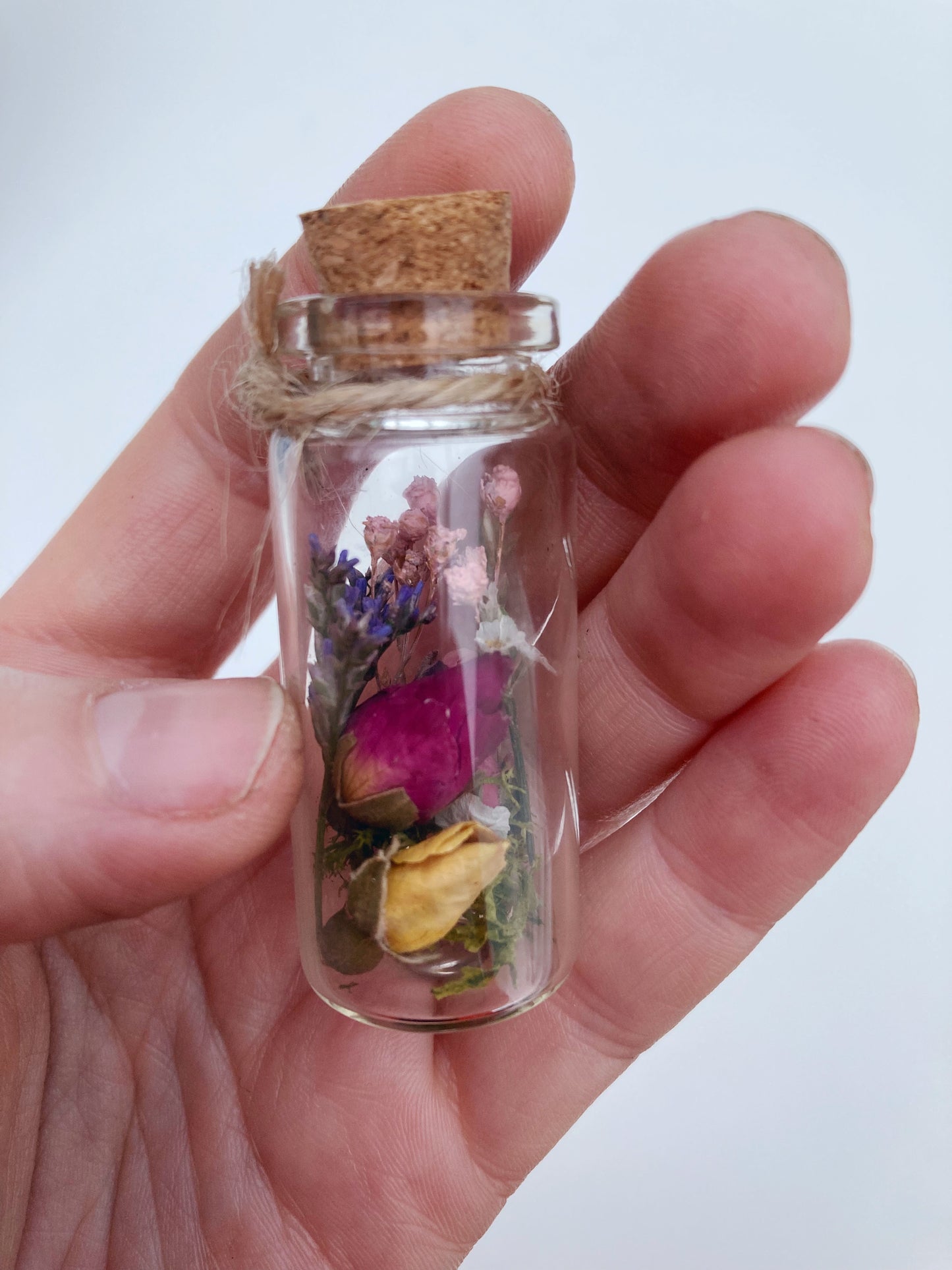 Dried Flower Jar, Keepsake Gift For Mothers Day