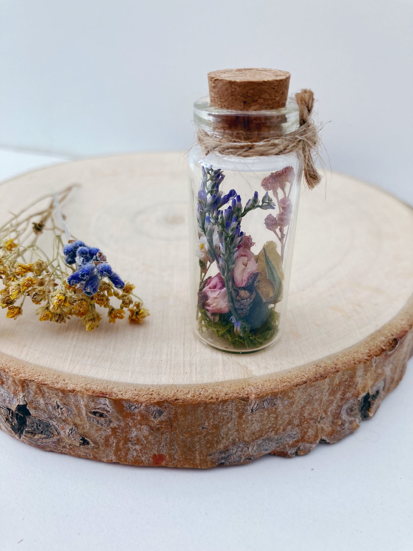 Dried Flower Jar, Keepsake Gift For Mothers Day