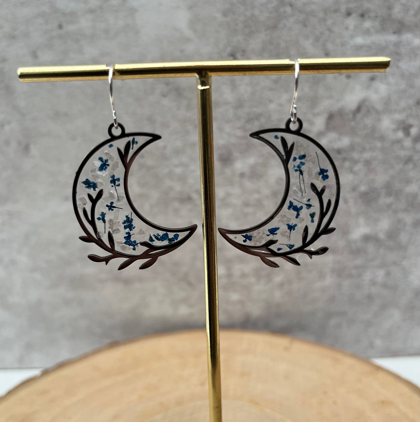 Crescent moon earrings