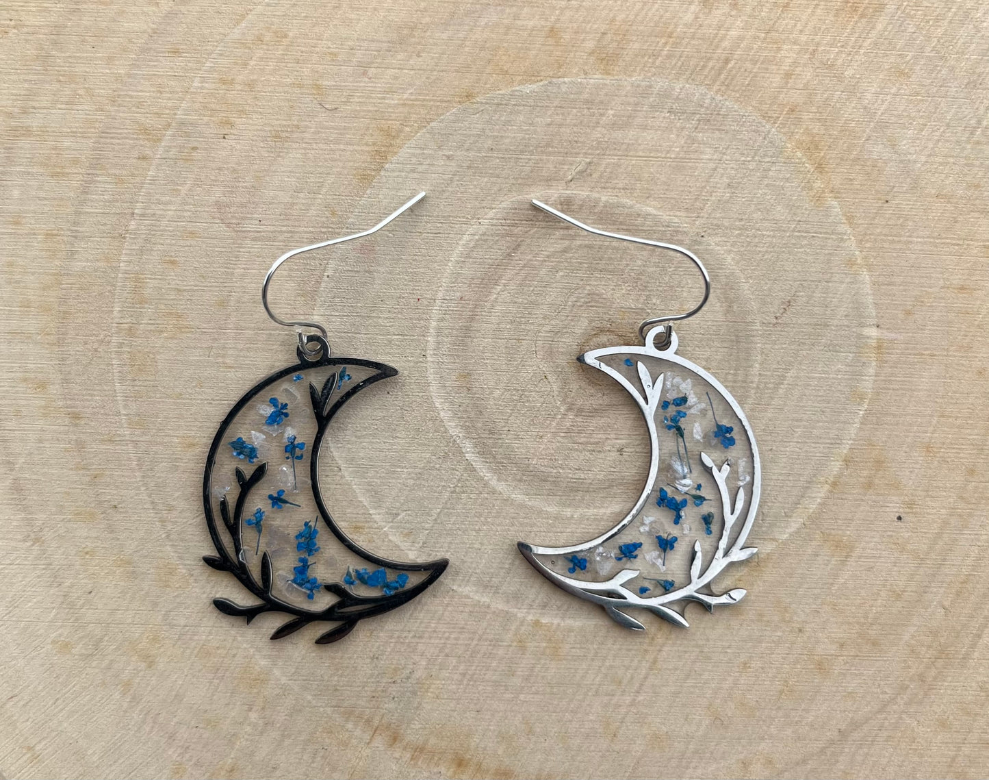 Crescent moon earrings