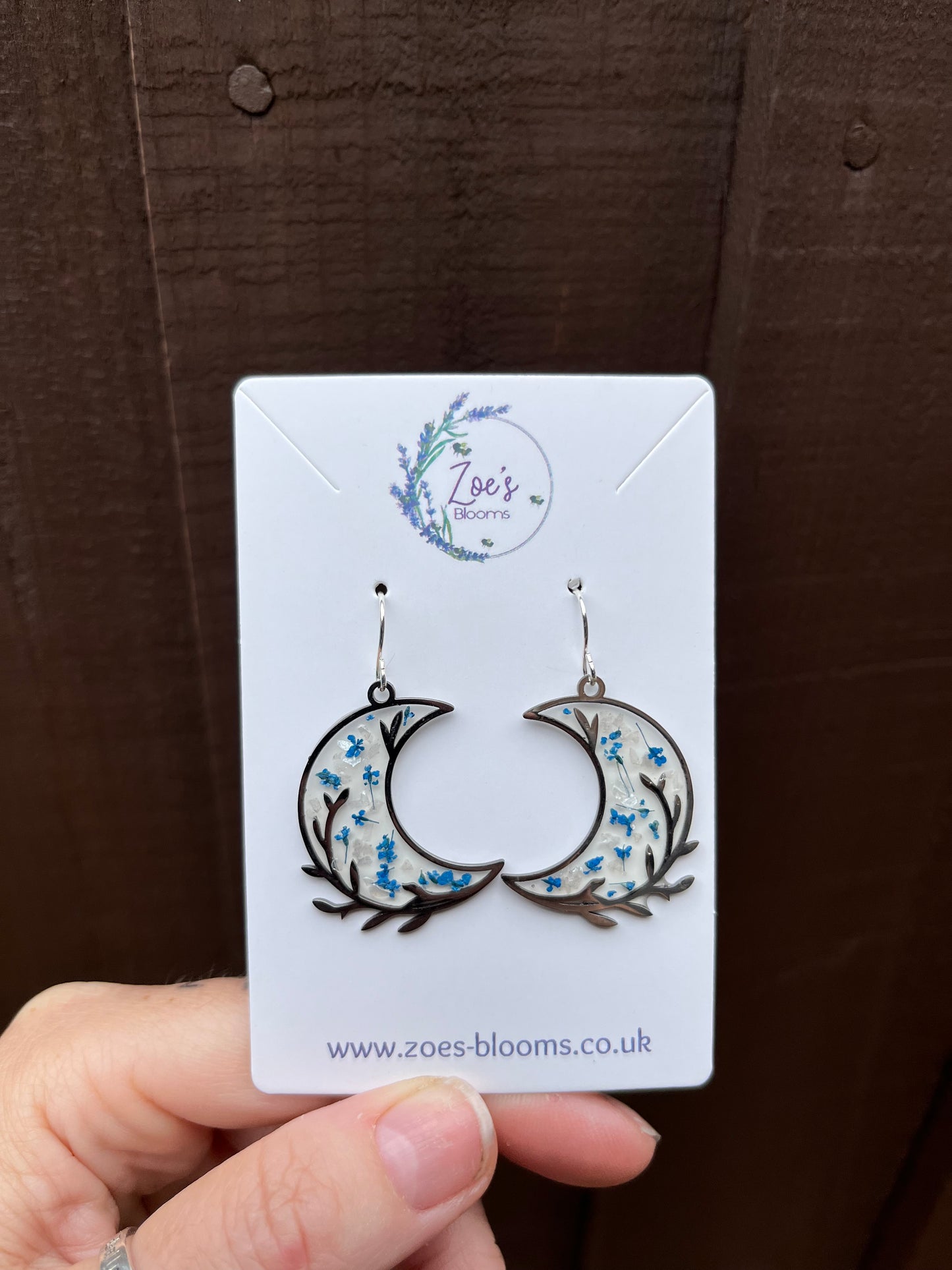 Crescent moon earrings