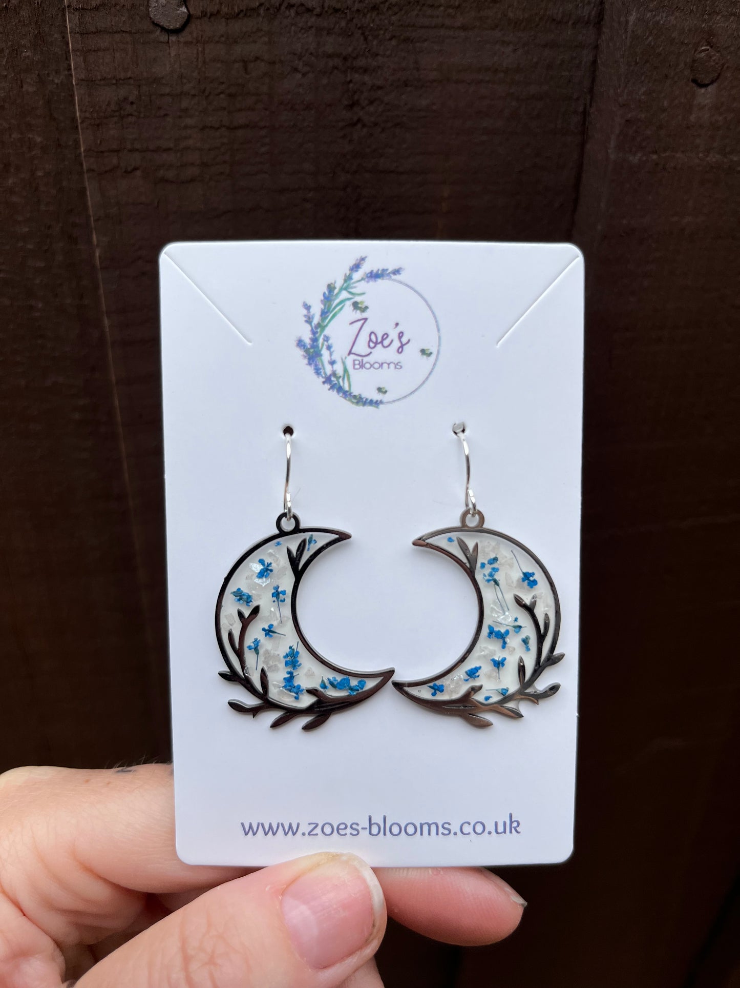 Crescent moon earrings