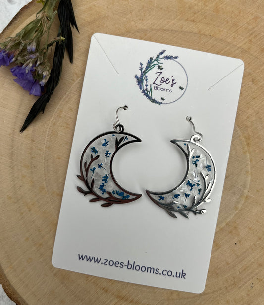 Crescent moon earrings
