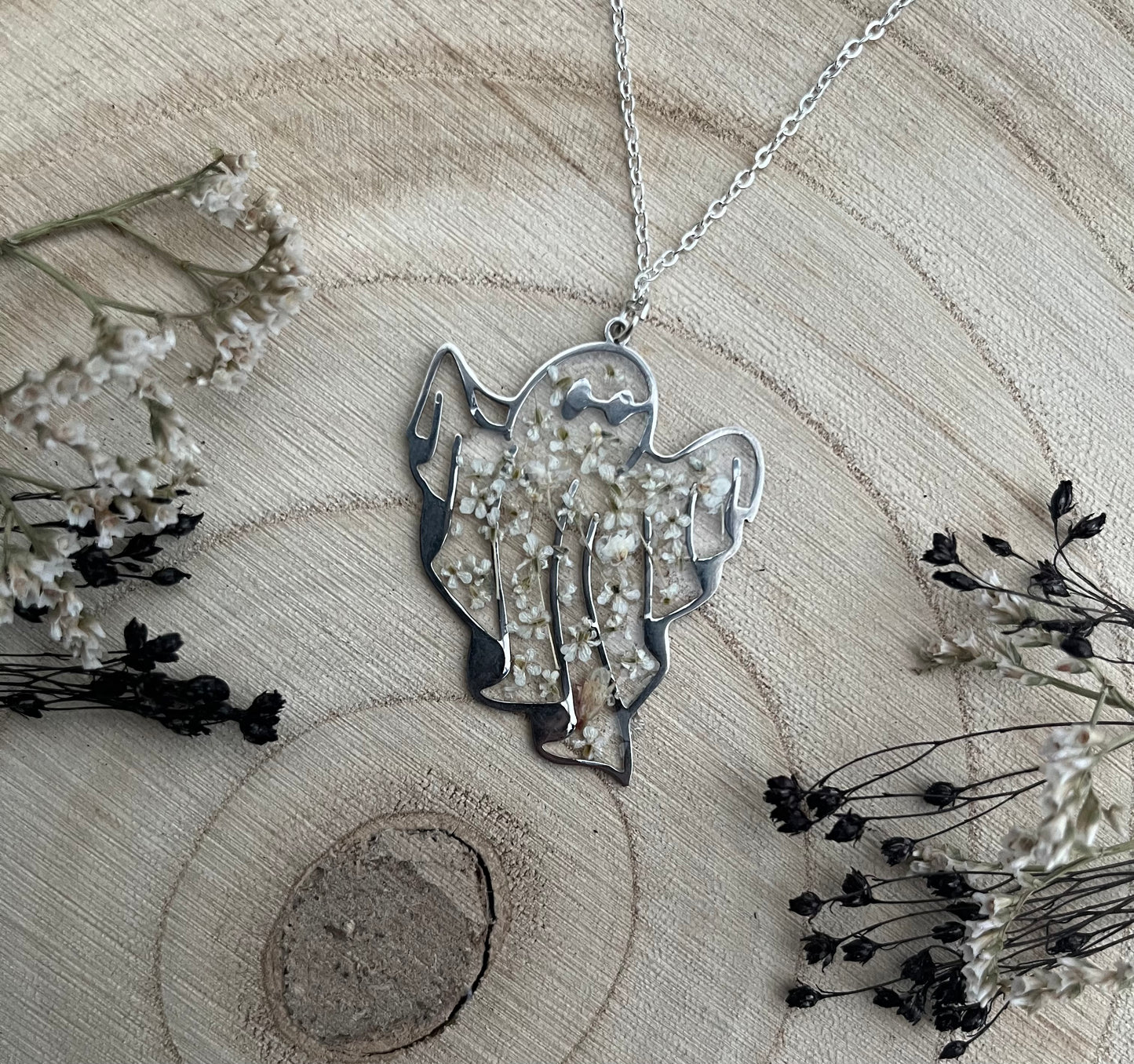 Silver Ghost Pendant