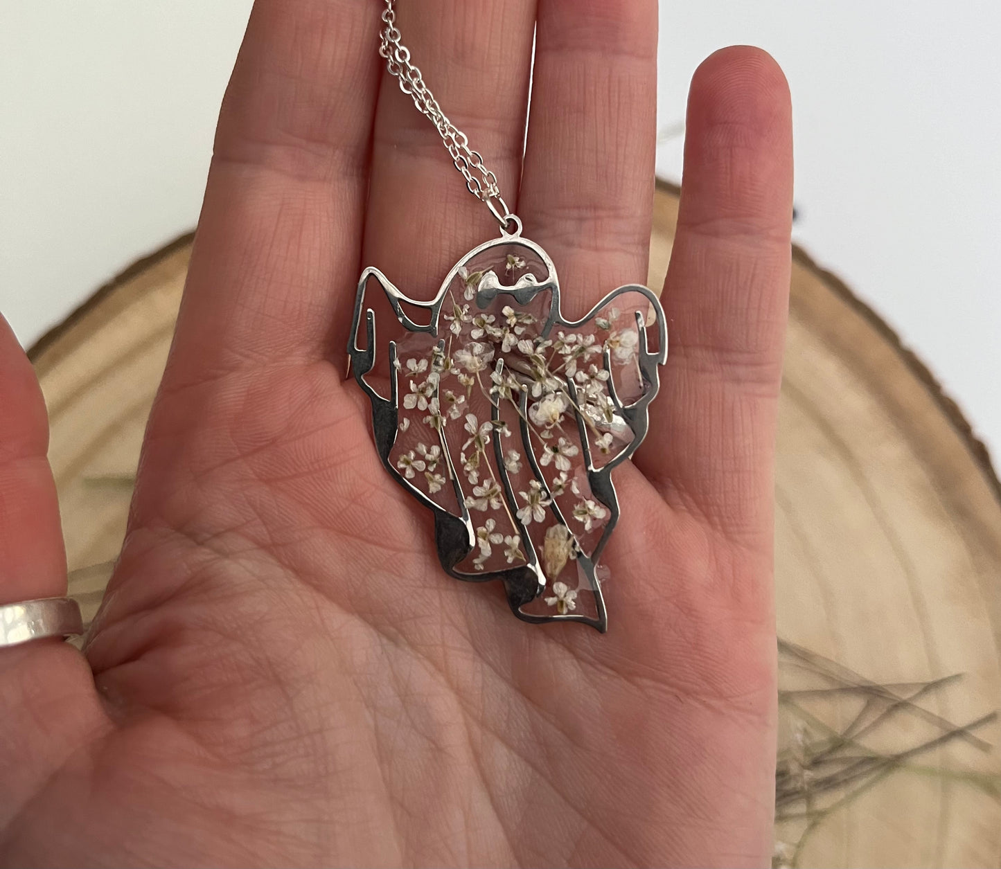 Silver Ghost Pendant