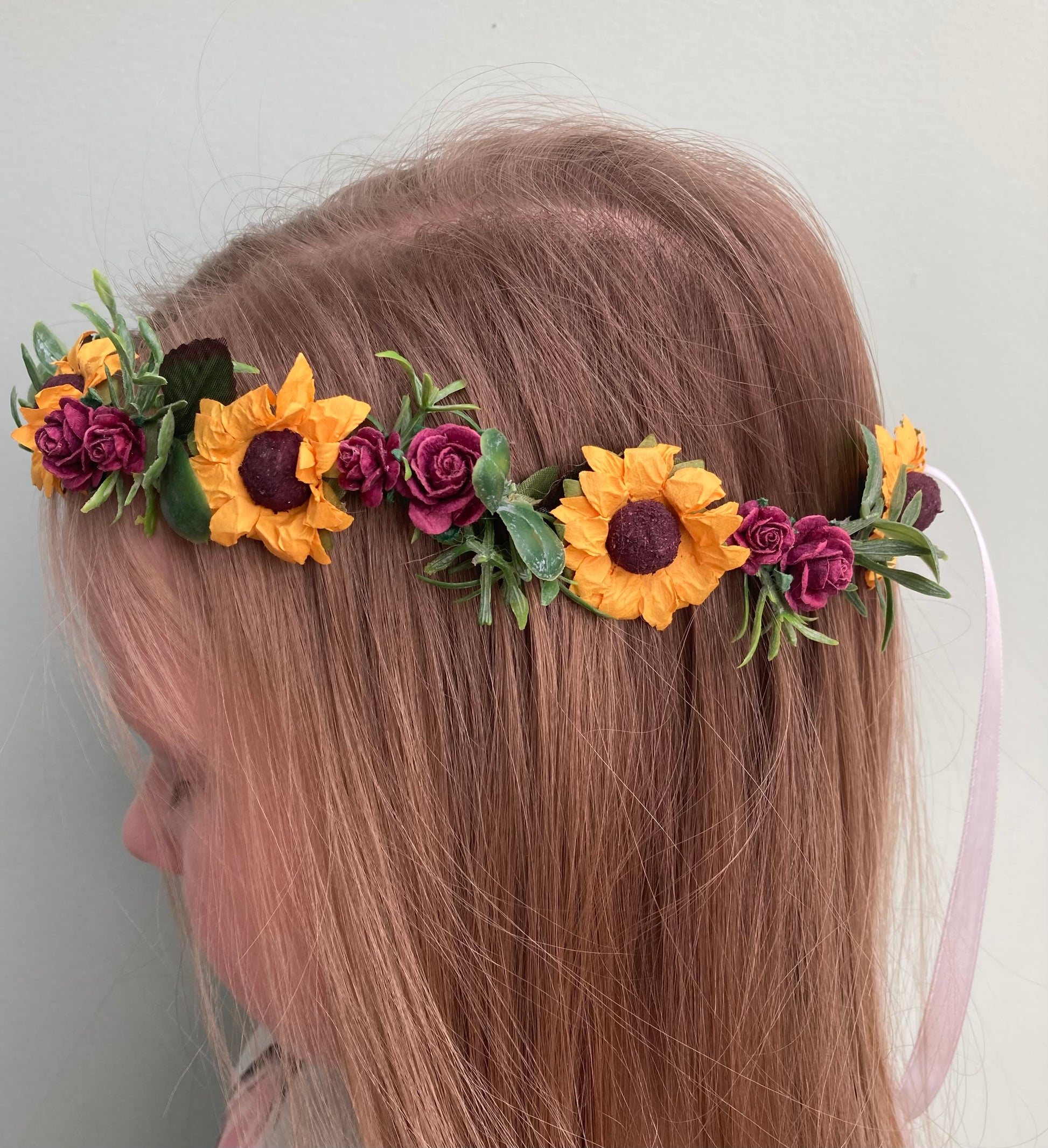 Sunflower crown