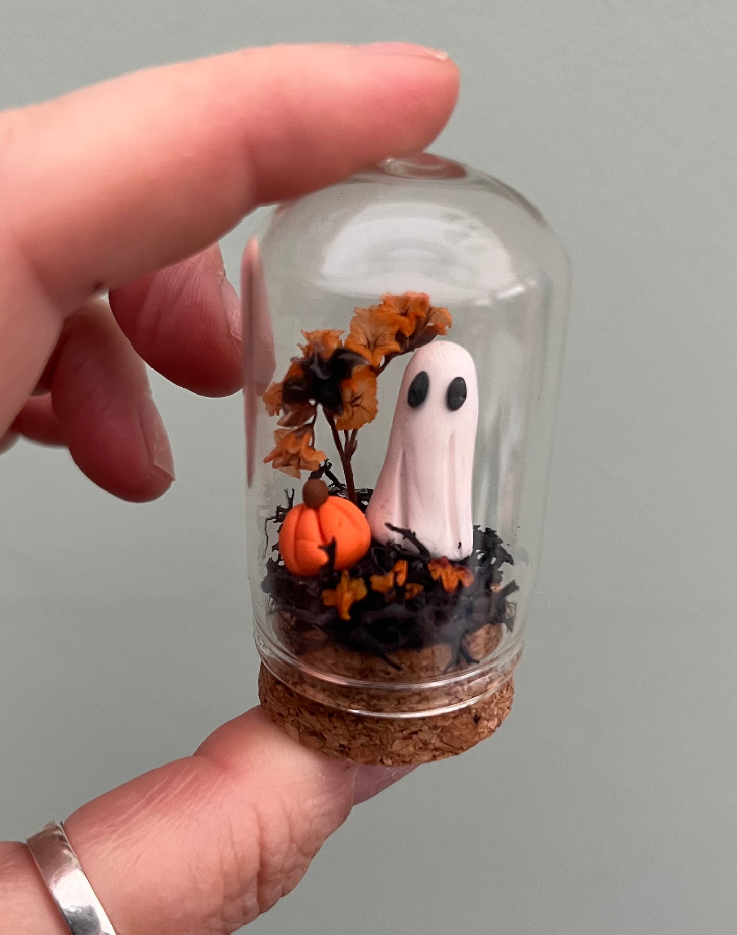 Pet Ghost in a glass jar
