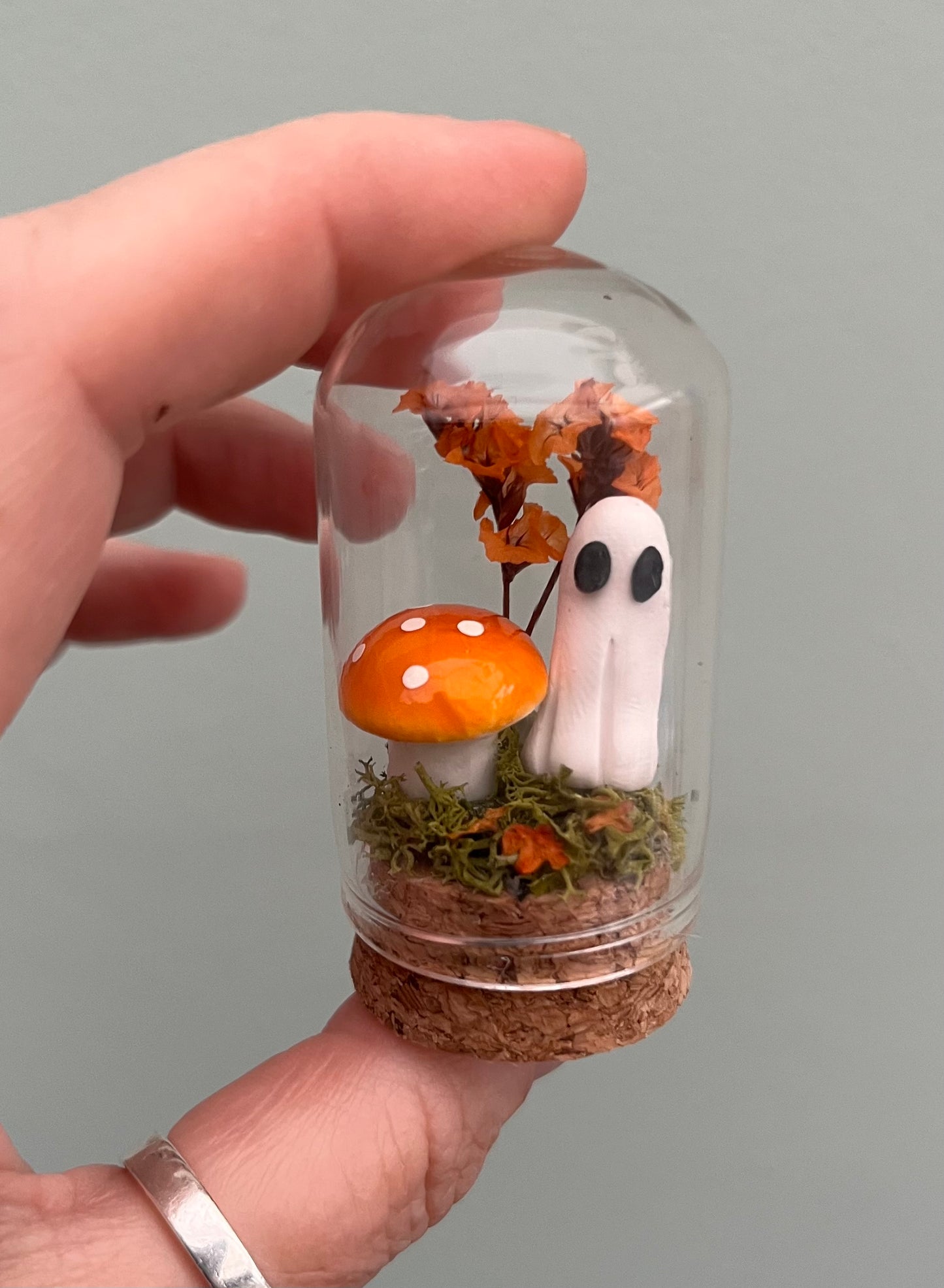 Pet Ghost in a glass jar