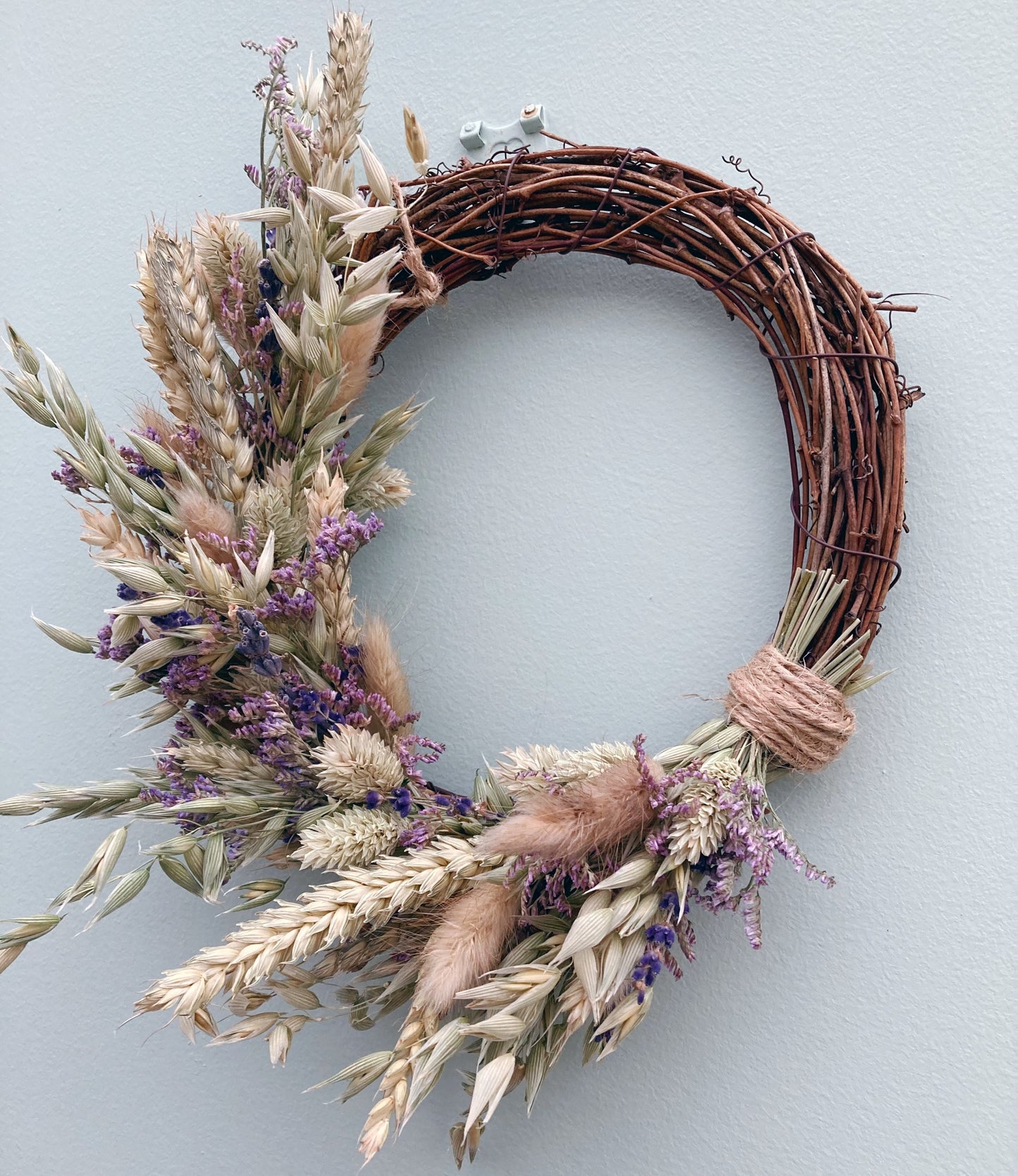 Dried Flower Lavender Natural Wreath