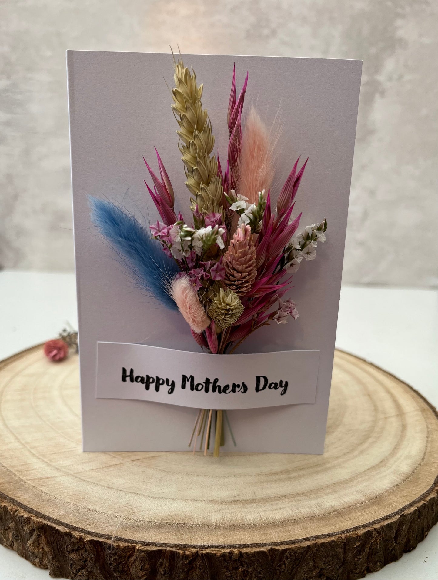 Dried Flowers Mother’s Day Card