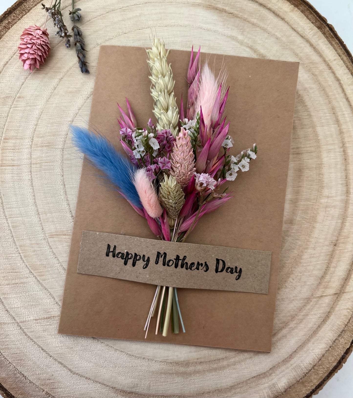 Dried Flowers Mother’s Day Card