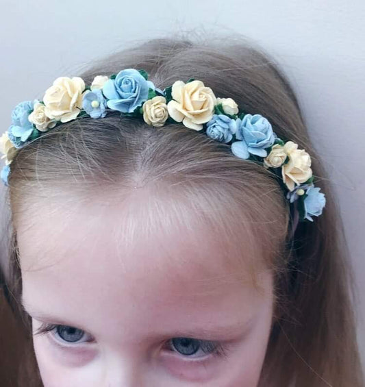 Flower girl headband 