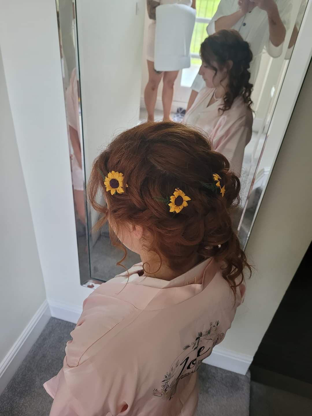 Sunflower Hair Pins