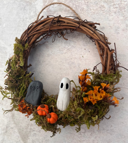 Mini Halloween wreath