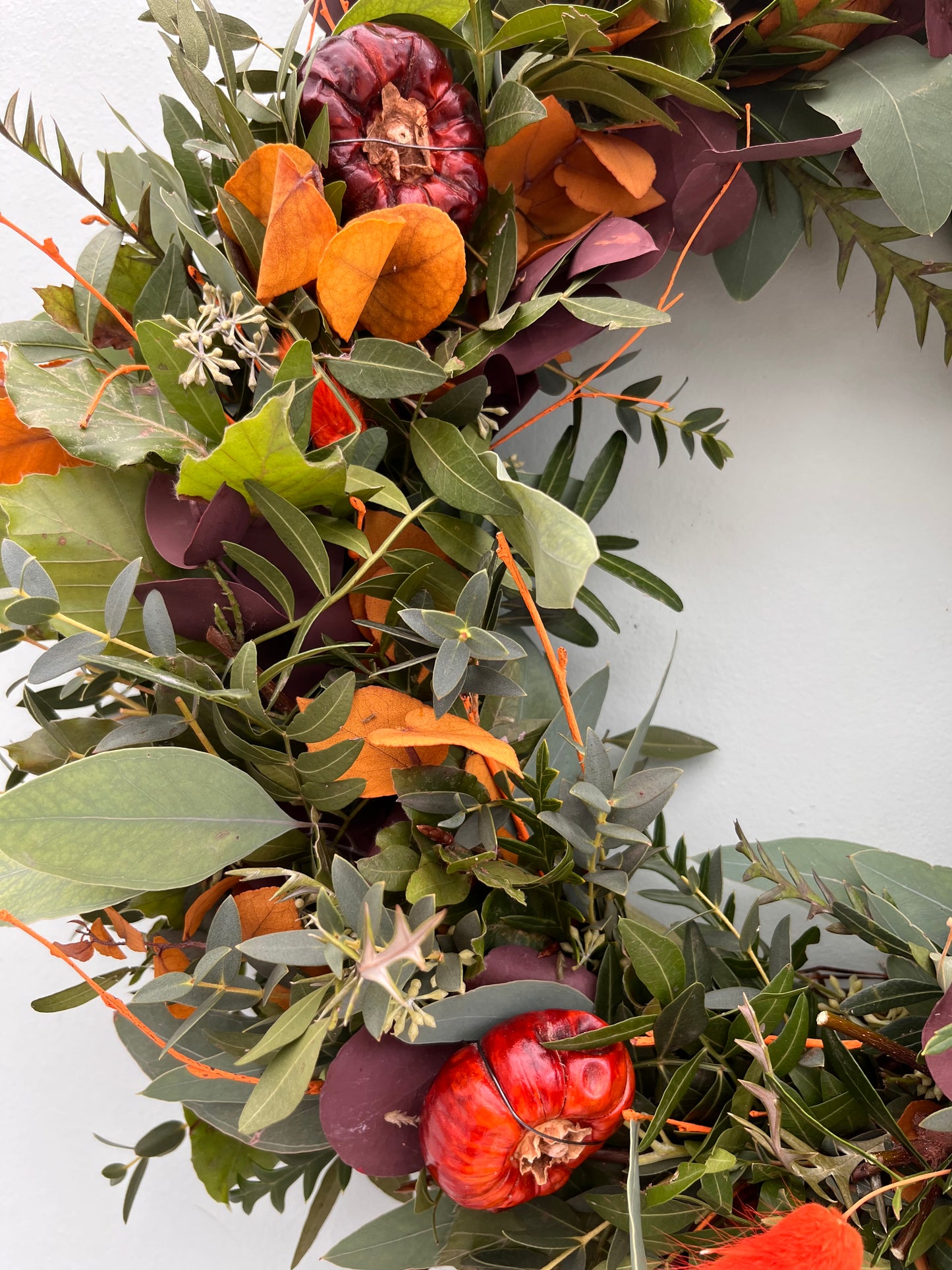 Fresh Autumn Door Wreath