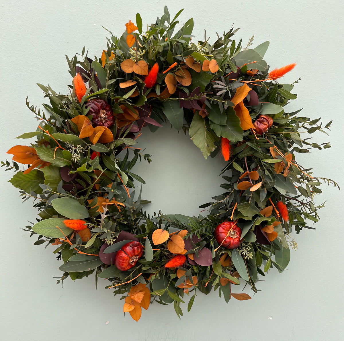 Fresh Autumn Door Wreath
