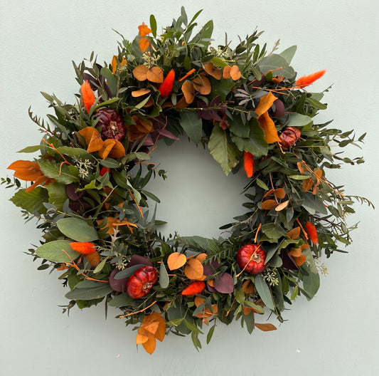 Fresh Autumn Door Wreath