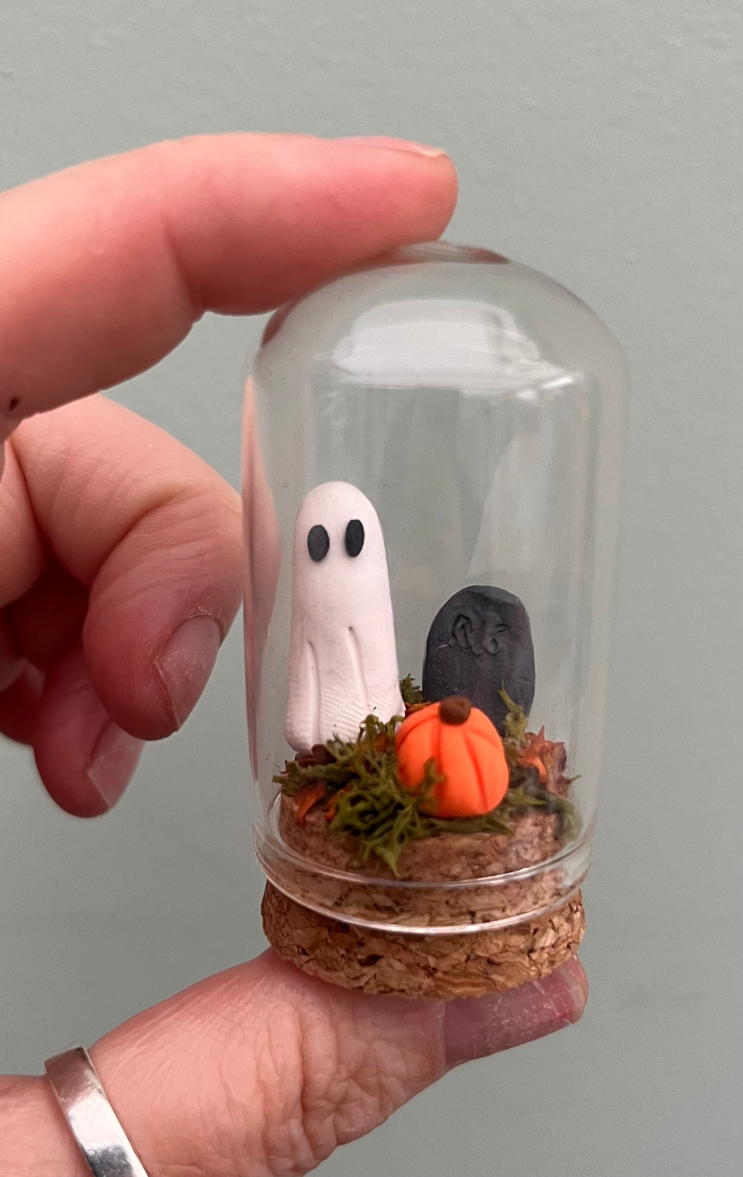 Pet Ghost in a glass jar