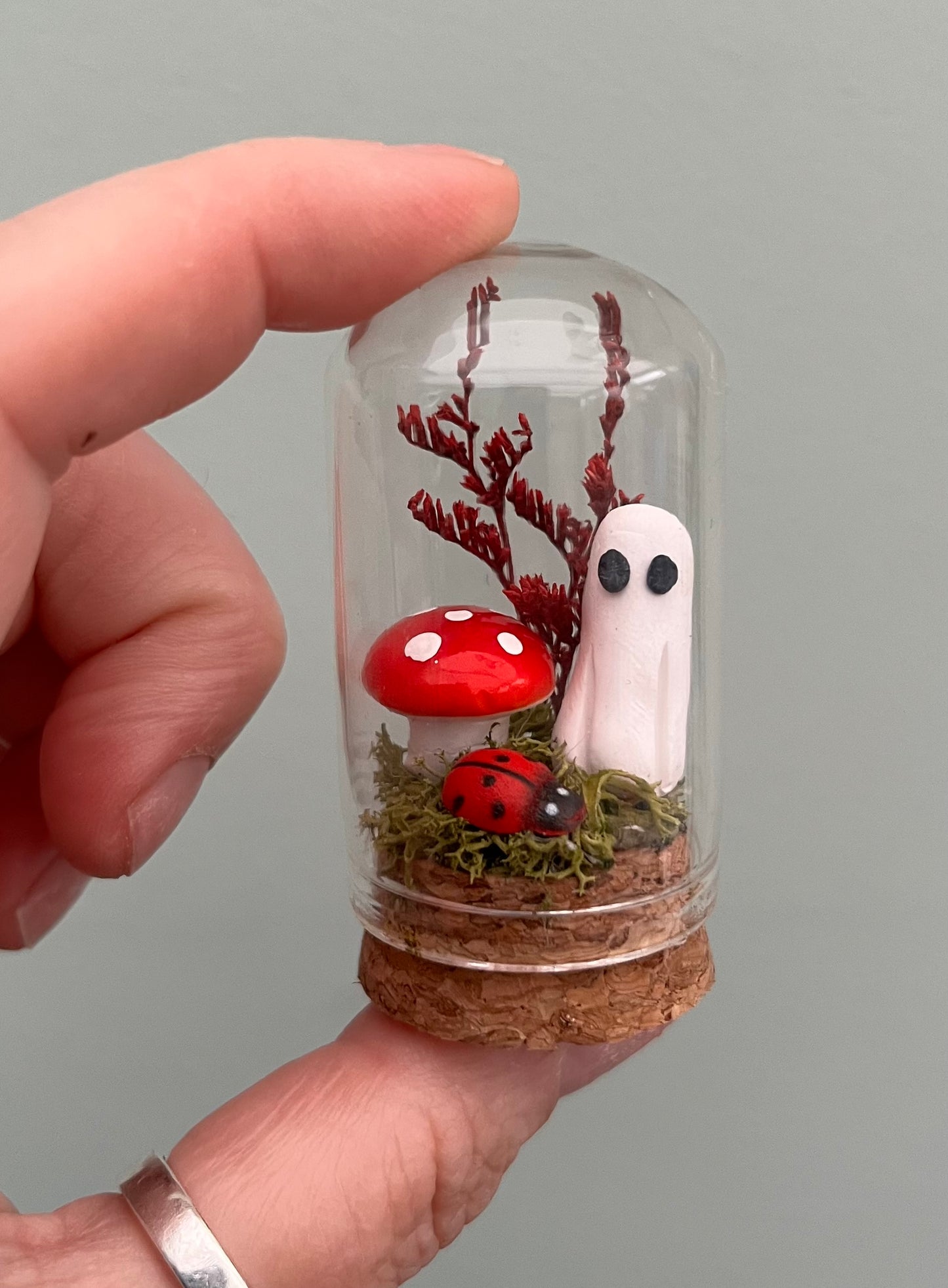 Pet Ghost in a glass jar